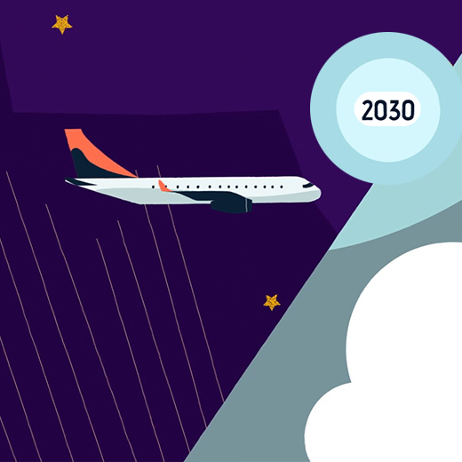 0 Emission de CO2 en 2030 - Aéroports Côte d'Azur